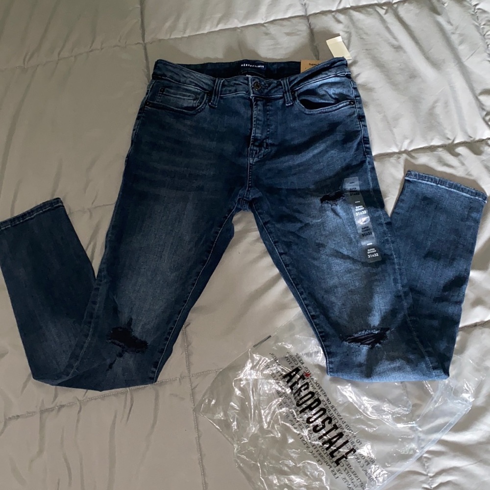 Aeropostale men’s super skinny max stretch 31Wx32L